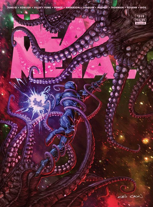 HEAVY METAL #319 CVR B BLANCHE