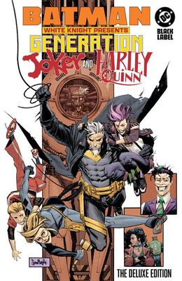 BATMAN WHITE KNIGHT PRESENTS HARLEY QUINN AND GENERATION JOKER THE DELUXE EDITION HC