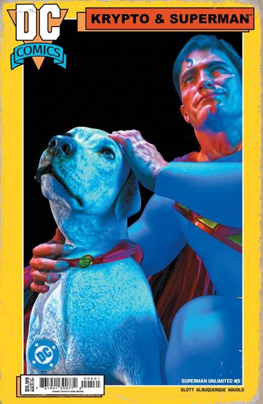 SUPERMAN UNLIMITED #5 CVR C MARK SPEARS CARD STOCK VAR