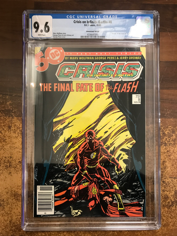 CGC 9,6 CRISIS ON INFINITE EARTH #8