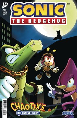SONIC THE HEDGEHOG CHAOTIX 30TH ANNIV ONESHOT #1 CVR B DOBBI