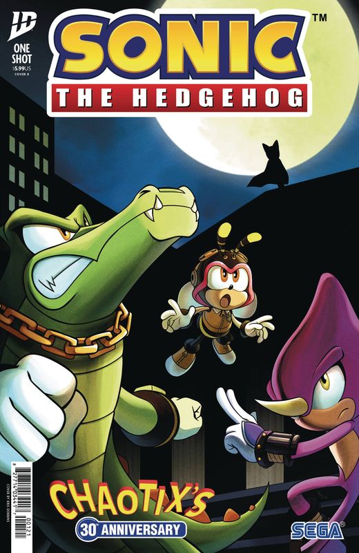 SONIC THE HEDGEHOG CHAOTIX 30TH ANNIV ONESHOT #1 CVR B DOBBI