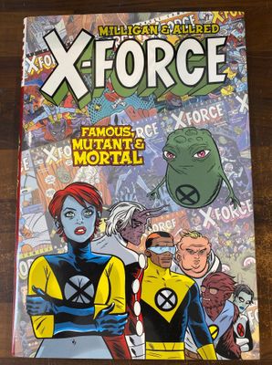 X-FORCE FAMOUS MUTANT AND MORTAL HC