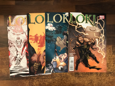 Loki (2010 2nd Series Marvel) #1-4 (complete)