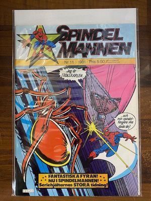 Spindelmannen 1981 nr 11 F