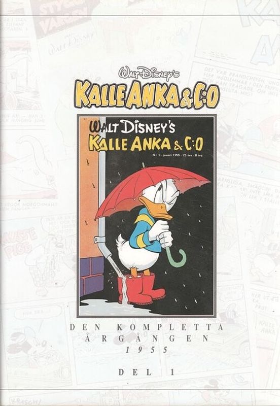 Kalle Anka & Co den Kompletta årg. 1955 HC del 1