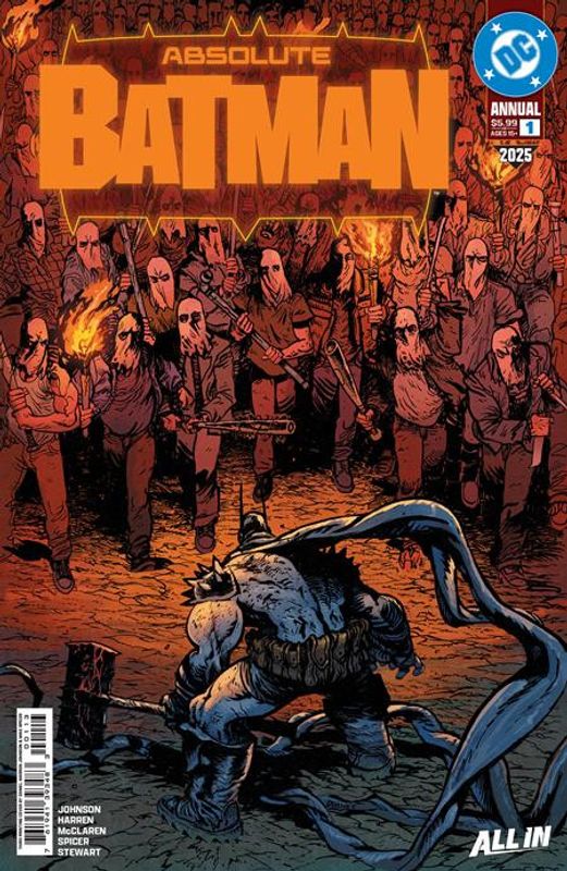 ABSOLUTE BATMAN 2025 ANNUAL #1 (ONE SHOT) 3RD PTG CVR A DANIEL WARREN JOHNSON