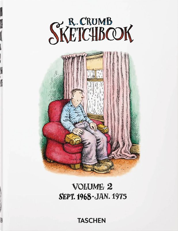 ROBERT CRUMB SKETCHBOOK HC VOL 02 (OF 6) 1968-1975 NEW PTG 