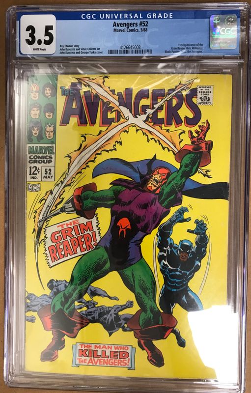 CGC 3,5 AVENGERS #52