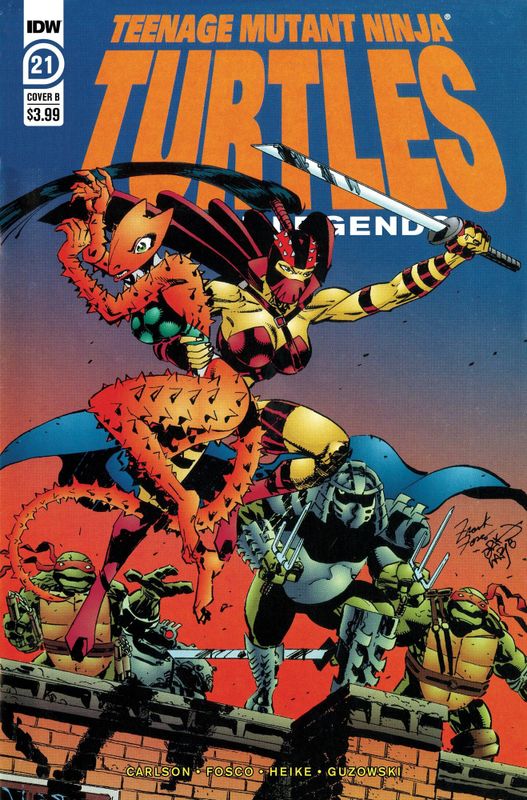 TMNT URBAN LEGENDS #21 CVR B FOSCO & LARSEN