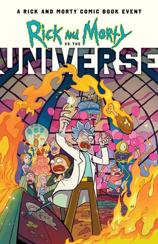 RICK AND MORTY VS THE UNIVERSE HC