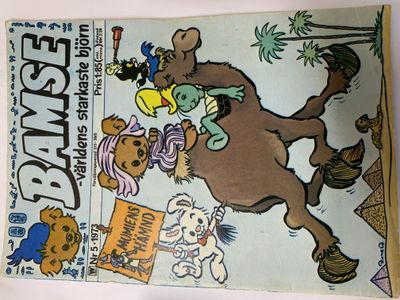 BAMSE # 5 1973 (den svenska serietidningen)