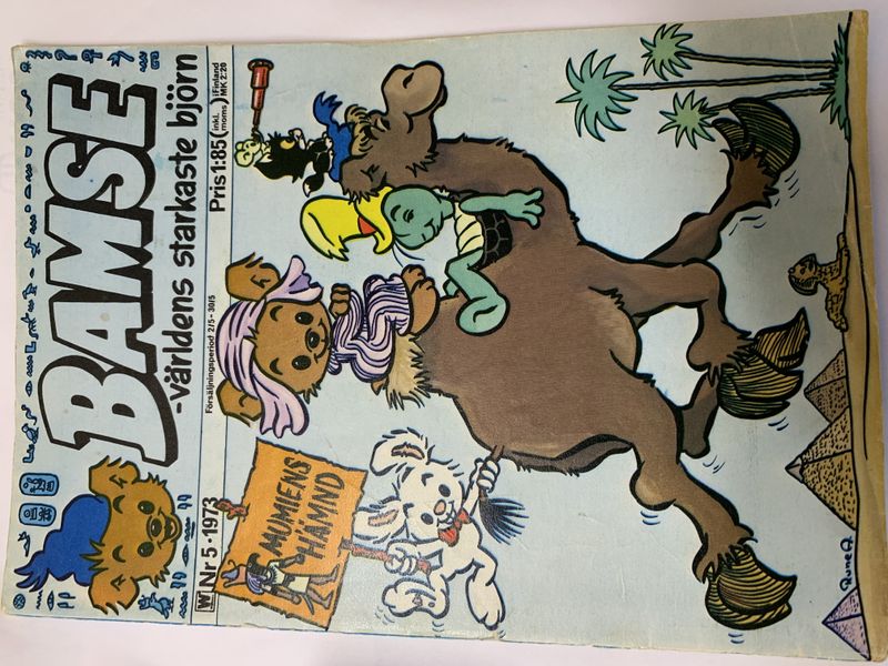 BAMSE # 5 1973 (den svenska serietidningen)