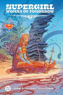 SUPERGIRL WOMAN OF TOMORROW DELUXE ED HC SUPERMAN DAY 2026 VARIANT DUST JACKET