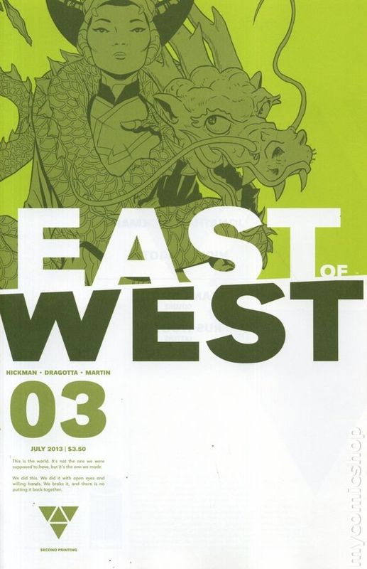 EAST OF WEST #3 2ND PTG
