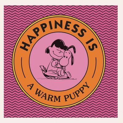 PEANUTS HAPPINESS IS WARM PUPPY HC