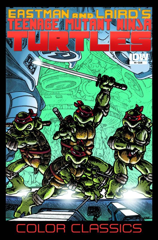 TMNT COLOR CLASSICS #4