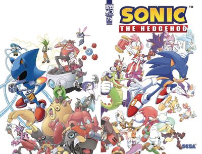 SONIC THE HEDGEHOG #75 CVR C THOMAS