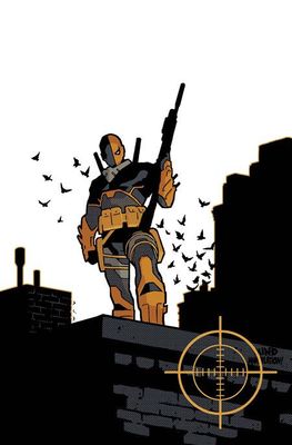 DEATHSTROKE THE TERMINATOR #4 CVR C DAVID AJA CARD STOCK VAR