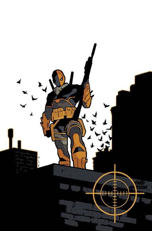 DEATHSTROKE THE TERMINATOR #4 CVR C DAVID AJA CARD STOCK VAR