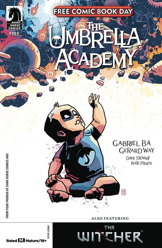 FCBD 2023 UMBRELLA ACADEMY & WITCHER