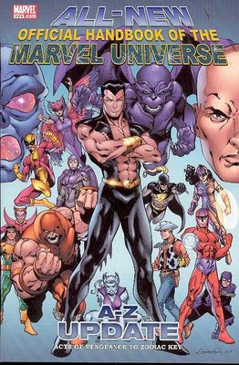ALL NEW OFF HB MARVEL UNIV A TO Z UPDATE #3