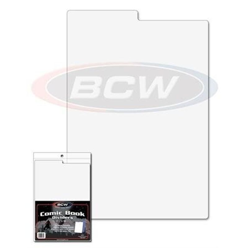 BCW COMIC BOOK DIVIDERS (25 PACK)