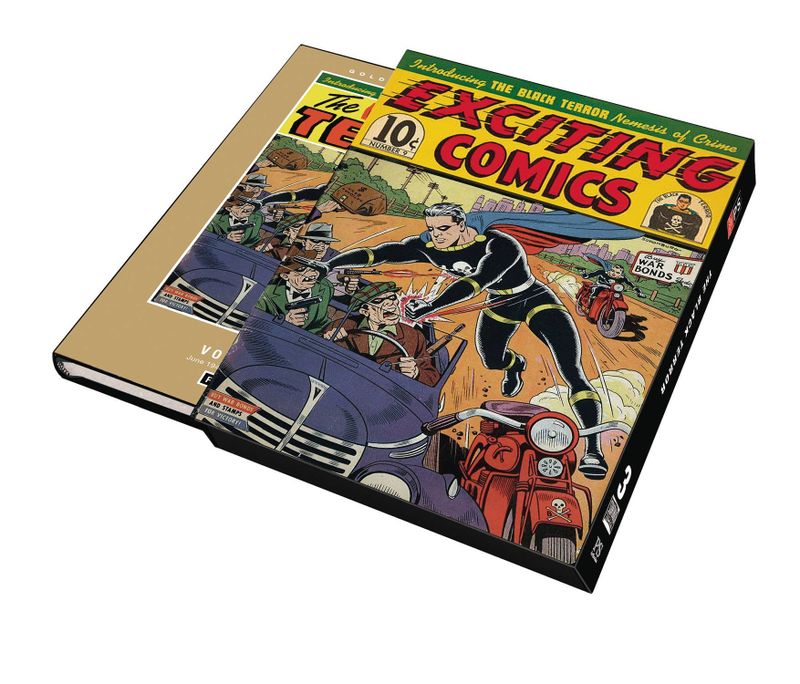 GOLDEN AGE CLASSICS BLACK TERROR SLIPCASE ED VOL 03