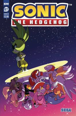 SONIC THE HEDGEHOG #67 CVR B JAMPOLE