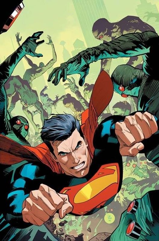 SUPERMAN #22 CVR A DAN MORA