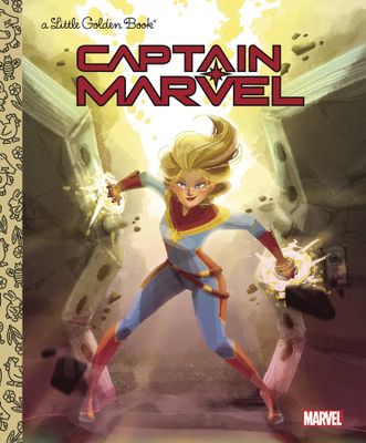 CAPTAIN MARVEL LITTLE GOLDEN BOOK