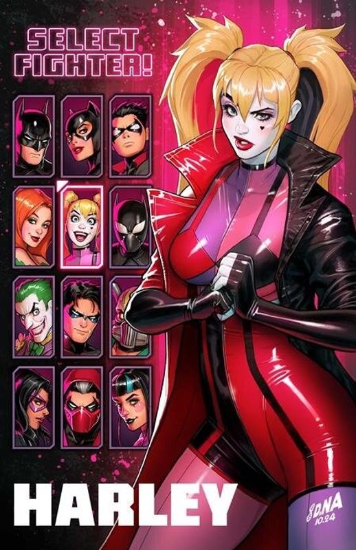 HARLEY QUINN #49 CVR B DAVID NAKAYAMA CARD STOCK VAR