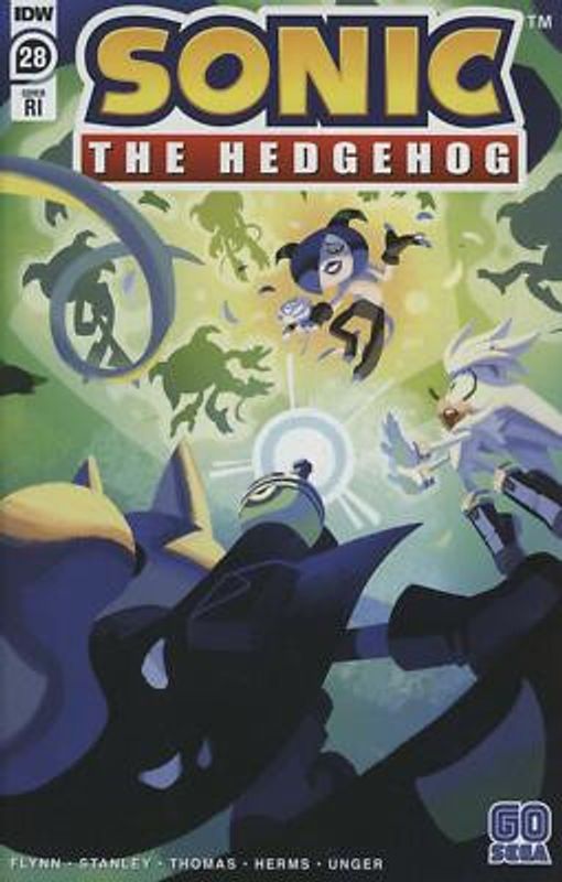 SONIC THE HEDGEHOG #28 10 COPY INCV FOURDRAINE