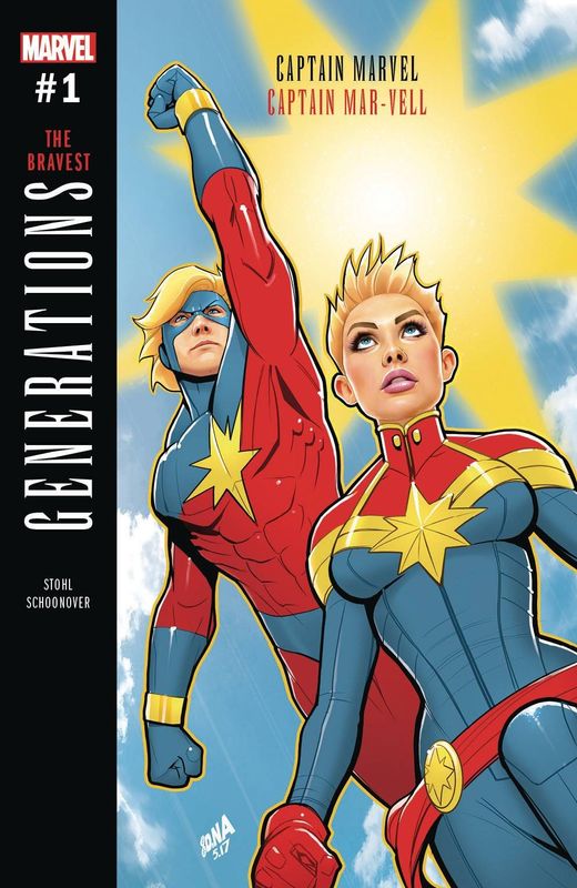 GENERATIONS CAPT MARVEL & CAPT MAR-VELL #1