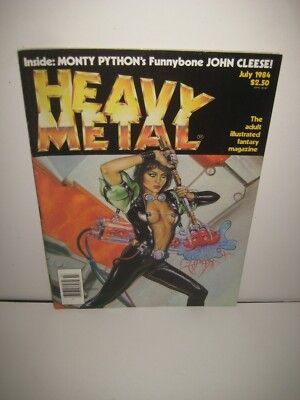 HEAVY METAL MAGAZINE JULY 1984