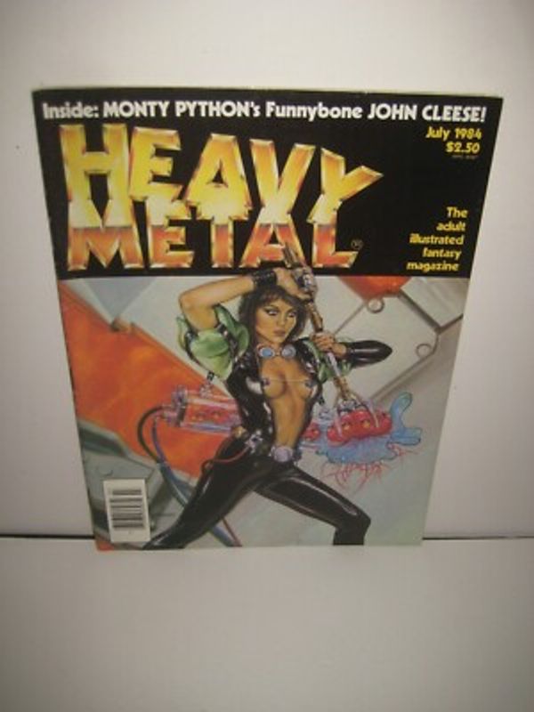 HEAVY METAL MAGAZINE JULY 1984