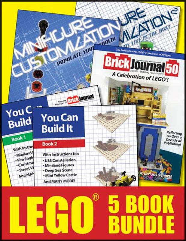 LEGO 5 BOOK BUNDLE TP