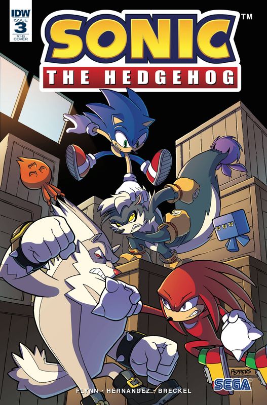 SONIC THE HEDGEHOG #3 25 COPY INCV