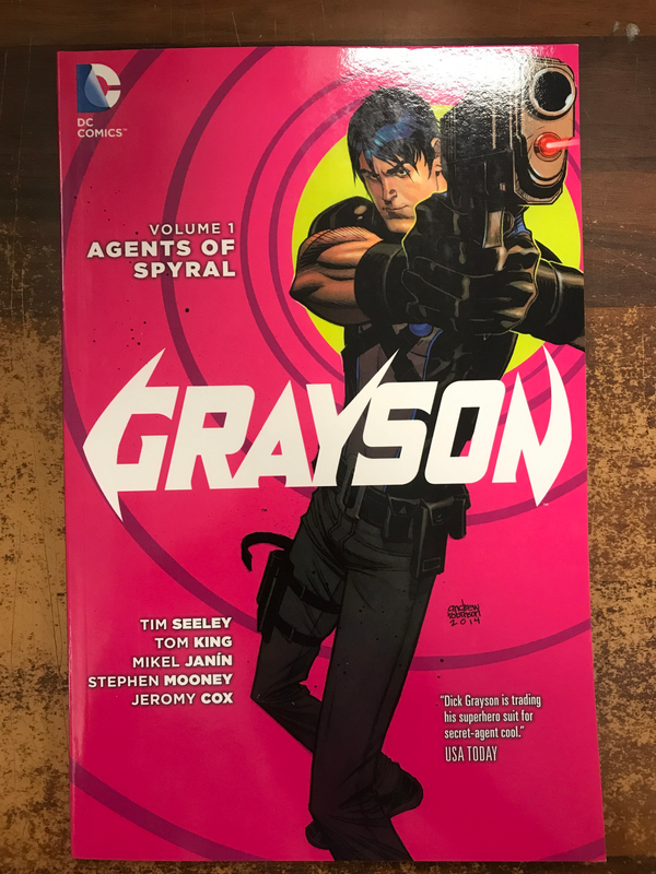 GRAYSON TP VOL 01 AGENTS OF SPRYAL