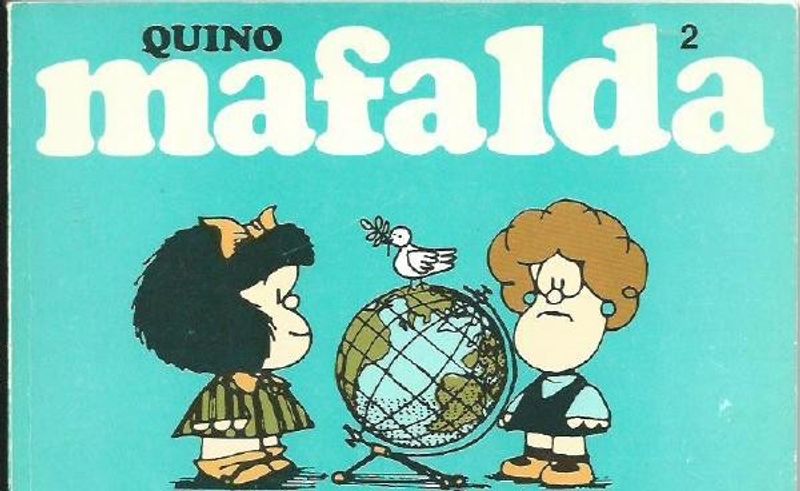 Mafalda av Quino vol 02 SC litet liggande format