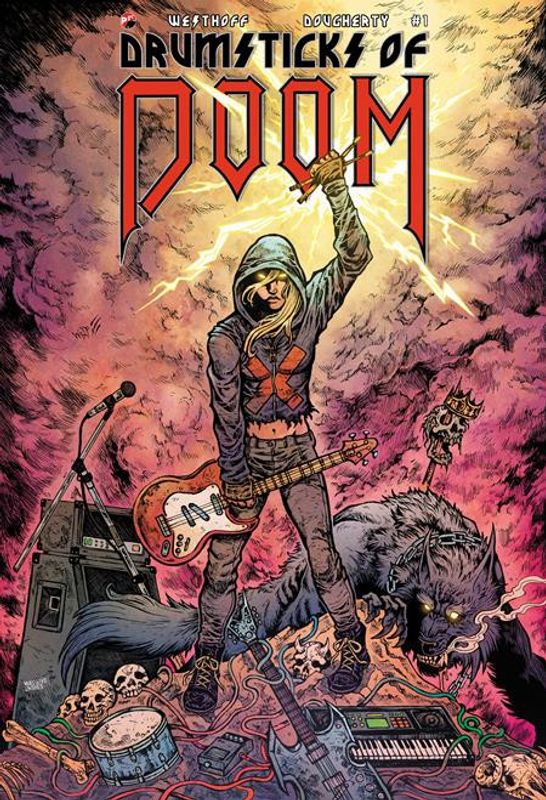 DRUMSTICKS OF DOOM #1 (OF 4) CVR A MARIA WOLF