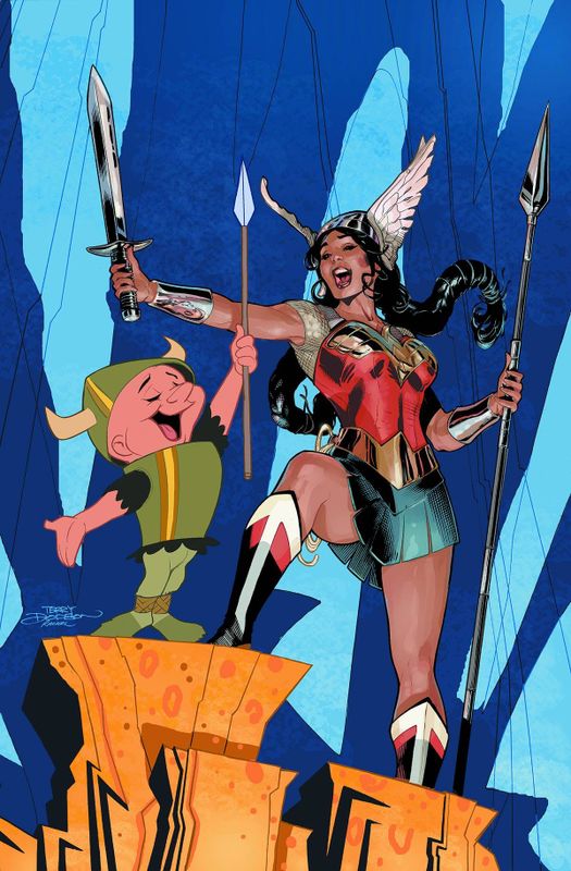 WONDER WOMAN #46 LOONEY TUNES VAR ED