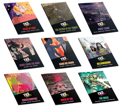 TKO SHORTS (SET OF 9 COMICS)
