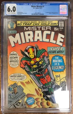 CGC 6,0 MISTER MIRACLE #1