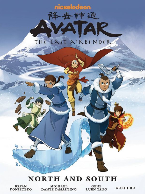 AVATAR LAST AIRBENDER HC LIBRARY EDITION VOL 05 NORTH AND SOUTH