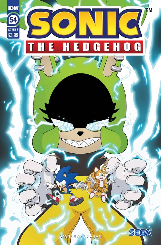 SONIC THE HEDGEHOG #54 CVR B SCHOENING