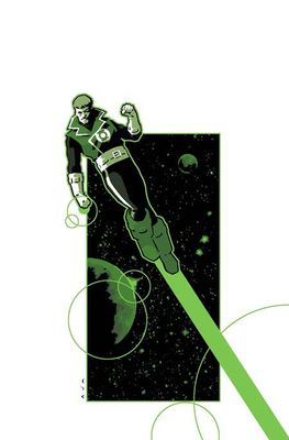 TALES OF THE GREEN LANTERN CORPS GUY GARDNER #1 (ONE SHOT) CVR B DAVID AJA CARD STOCK VAR