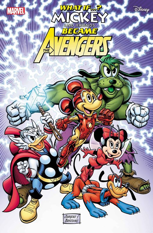 WHAT IF MICKEY & FRIENDS BECAME AVENGERS #1 DAN JURGENS VAR