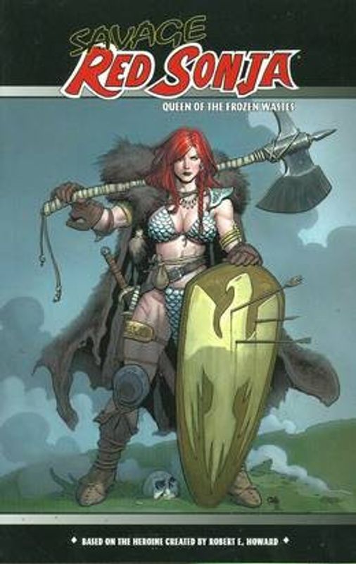 SAVAGE RED SONJA QUEEN O/T FROZEN WASTES TP VOL 01 REG CVR