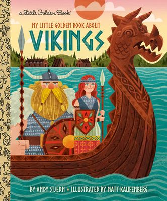 MY LITTLE GOLDNE BOOK ABOUT VIKINGS